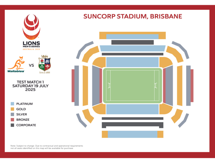 Lions Tour to Australia 2025 Package First Test